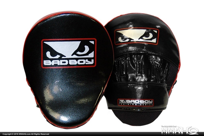 Pair of Bad Boy Curved Focus Mitts